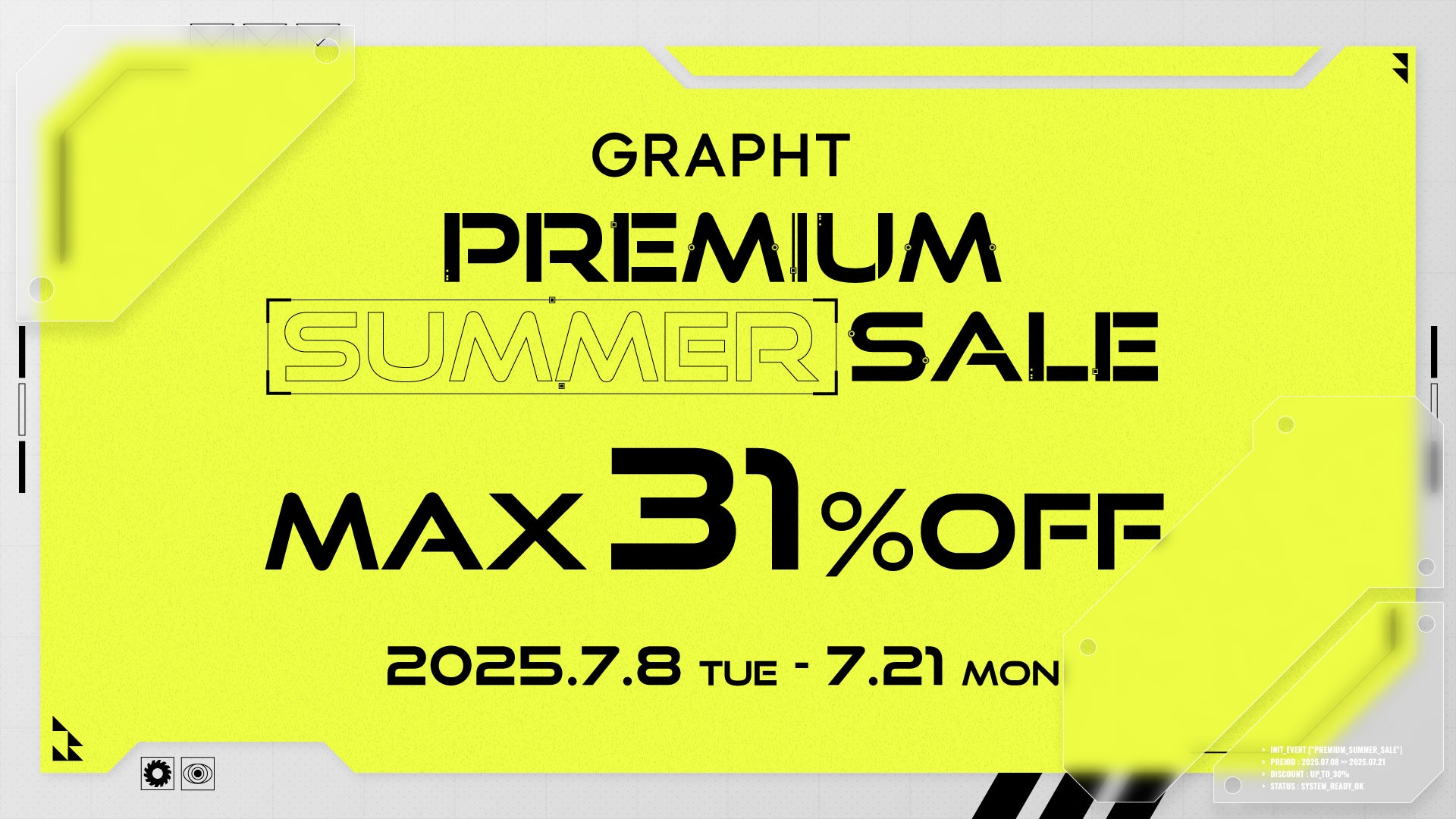 GRAPHT Premium Summer Sale 2025