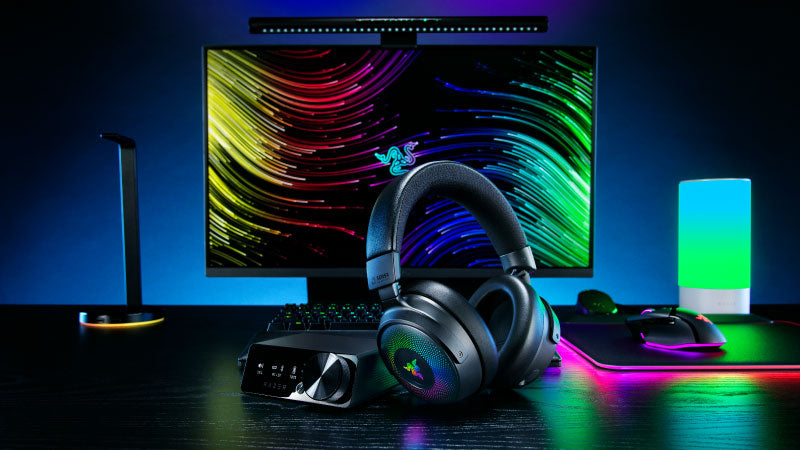 Razer Kraken V4 Pro 特集。唯一無二の没入感とBluetooth×無線同時接続を可能にした新時代のハイエンドヘッドホン