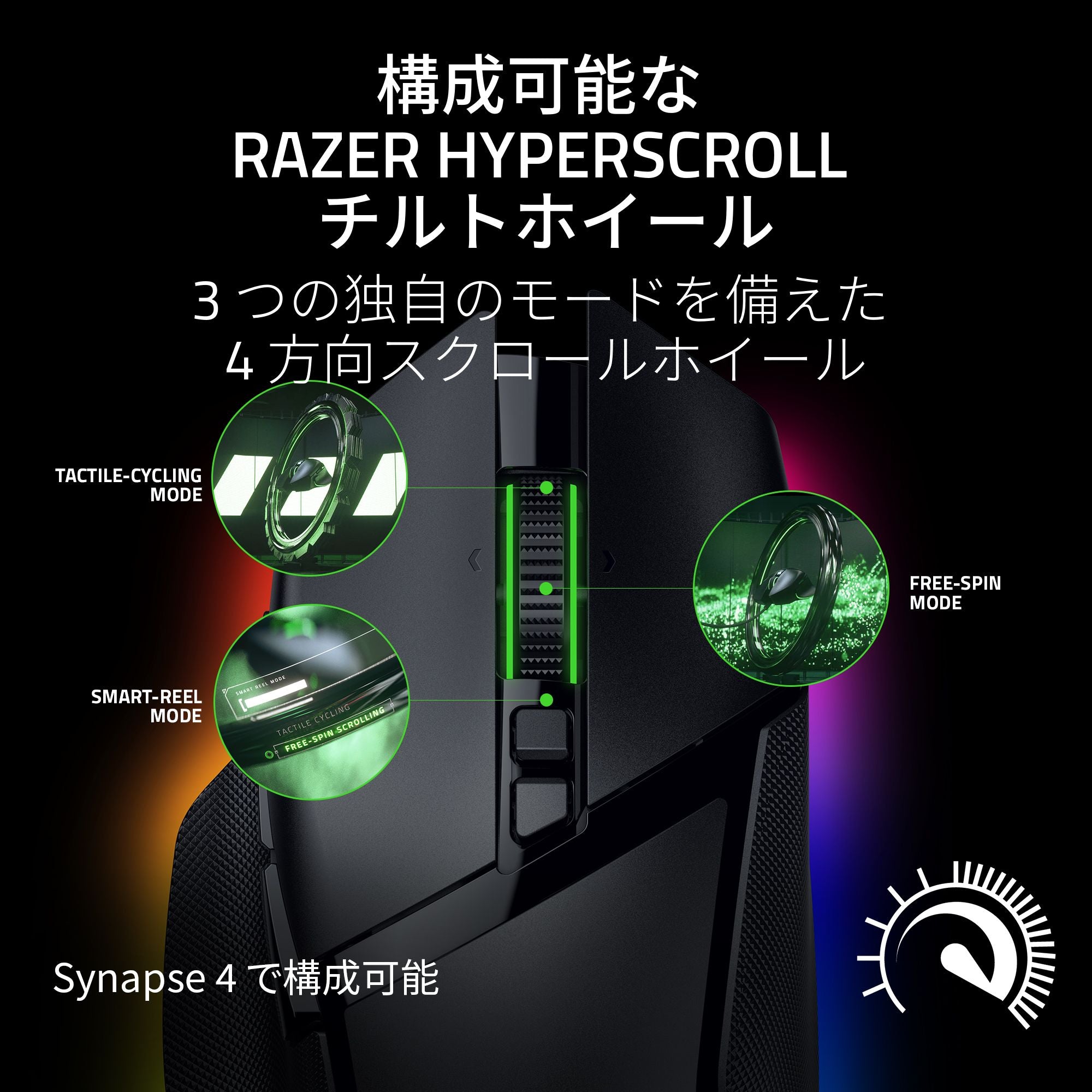 Razer Basilisk V3 Pro 35K レイザー バシリスク ブイスリー プロ 35K thumbnail 2