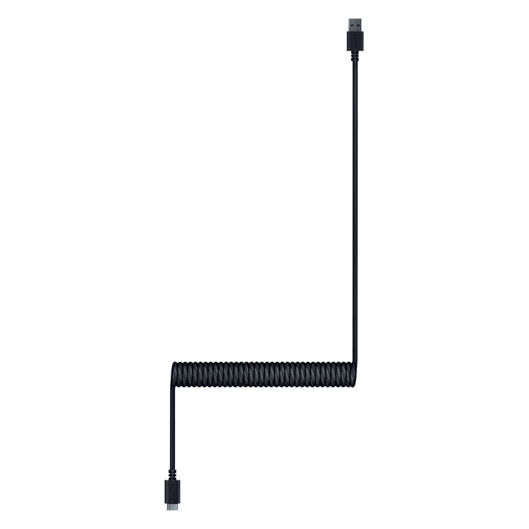 Razer PBT Keycap + Coiled Cable Upgrade Set (Classic Black)  ピービーティー キーキャップ プラス コイルド ケーブル アップグレードセット (クラシックブラック) thumbnail 9