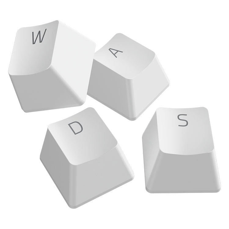 Razer PBT Keycap + Coiled Cable Upgrade Set (Mercury White)  ピービーティー キーキャップ プラス コイルド ケーブル アップグレードセット (マーキュリー ホワイト) thumbnail 8