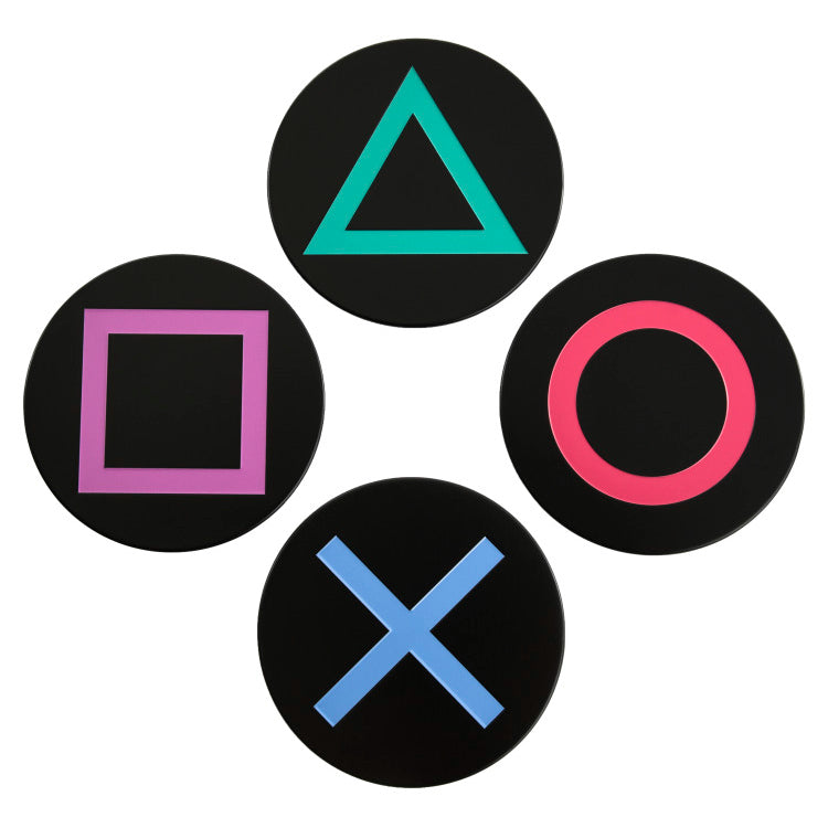Paladone Metal Coasters V3 / PlayStation™ thumbnail 1