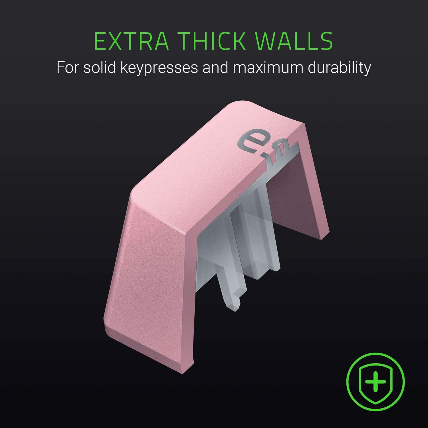 Razer PBT Keycap Quartz Pink - US  ピービーティー キーキャップ クォーツピンク ユーエス thumbnail 3