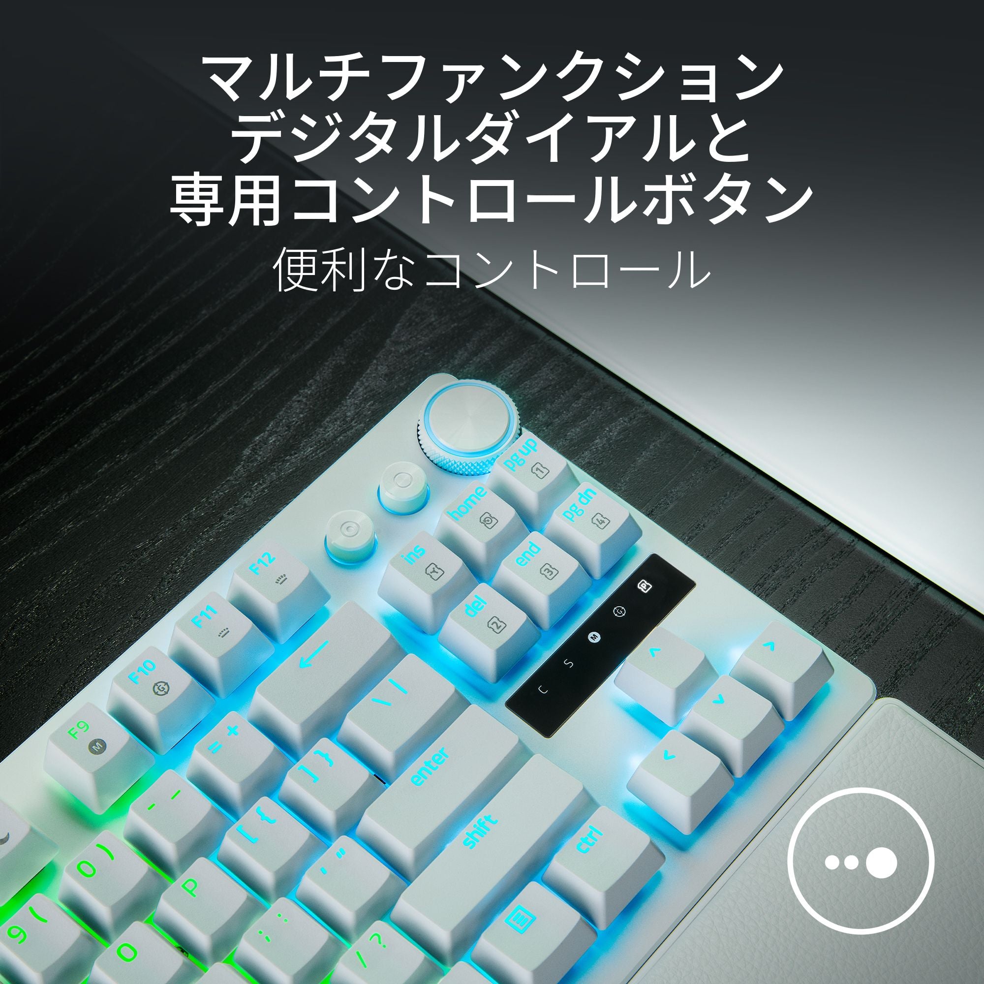 【全2種】Razer Huntsman V3 Pro Tenkeyless (White Edition) レイザー ハンツマン ブイスリー プロ テンキーレス  ホワイトエディション(送料無料) thumbnail 6