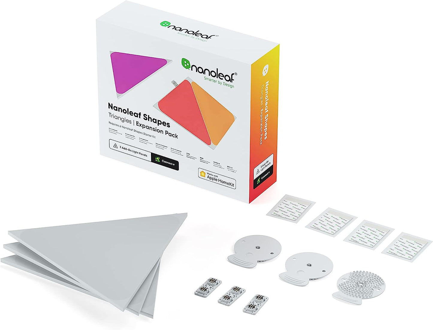 Nanoleaf Shapes ブラックトライアングル スターターパック(9枚入り) ナノリーフ シェイプス