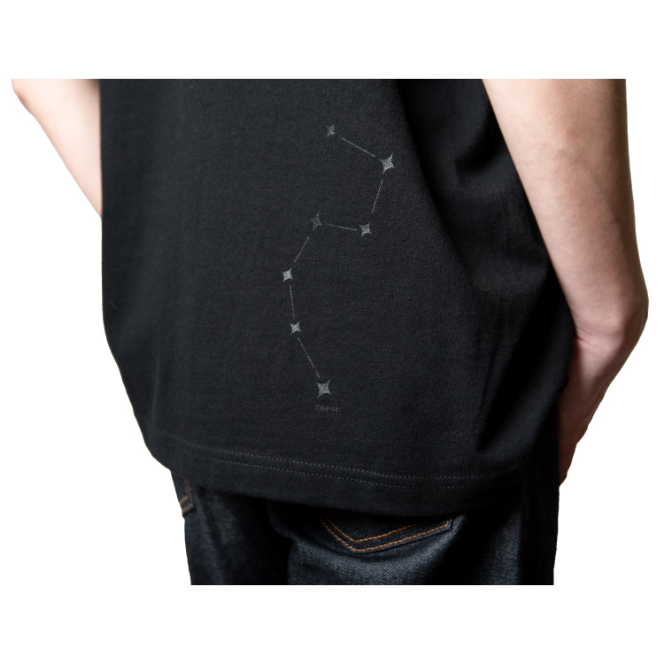 北斗の拳 マットブラック名言 Tシャツ<お前はもう死んでいる>