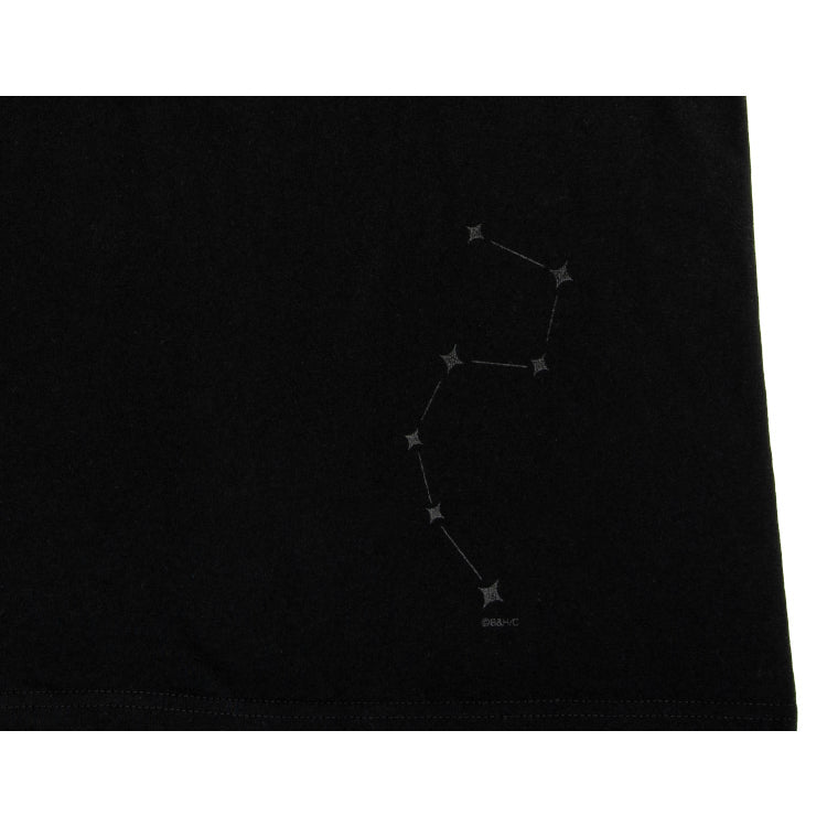 北斗の拳 マットブラック名言 Tシャツ<お前はもう死んでいる>