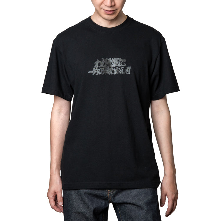 北斗の拳 マットブラック名言 Tシャツ <わが生涯に一片の悔いなし>