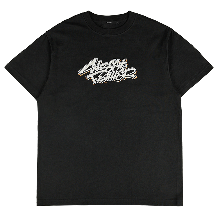 ストリートファイター SF6ステッカーロゴ Tシャツ ブラック – GRAPHT ストリートファイター SF6ステッカーロゴ Tシャツ ブラック – GRAPHT