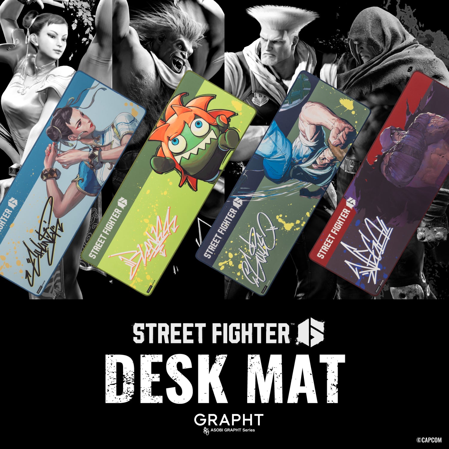【全4種】ストリートファイター デスクマット 第3弾 thumbnail 2