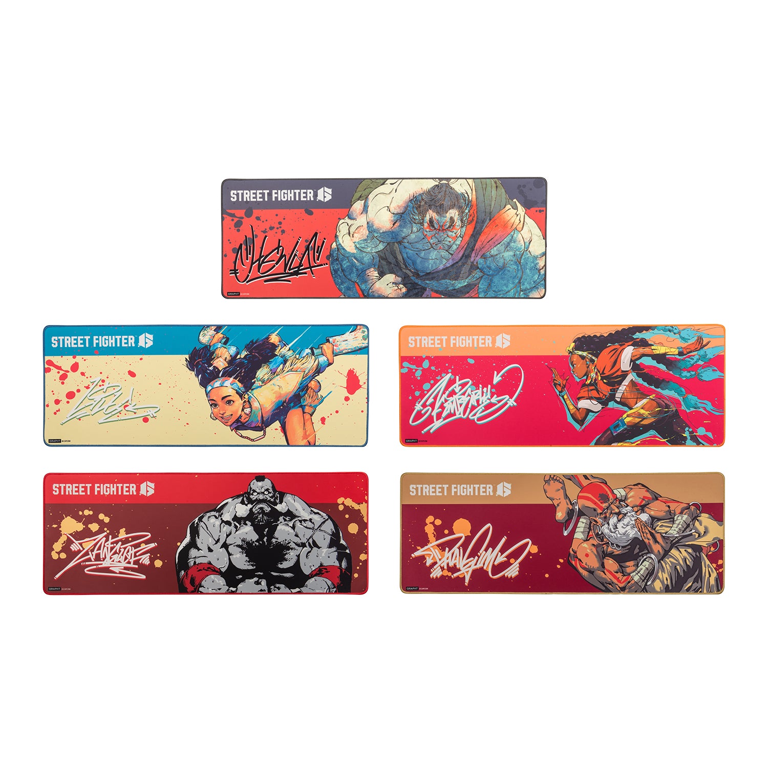 【全5種】ストリートファイター デスクマット 第4弾 thumbnail 1
