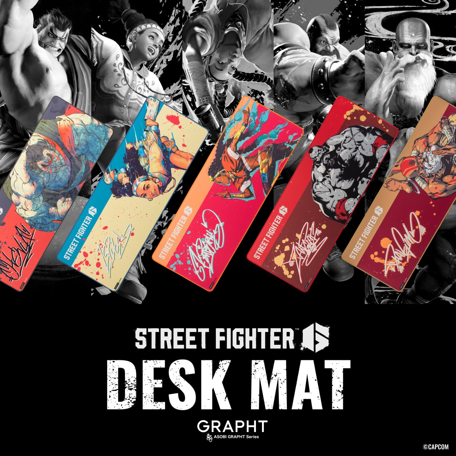 【全5種】ストリートファイター デスクマット 第4弾 thumbnail 2