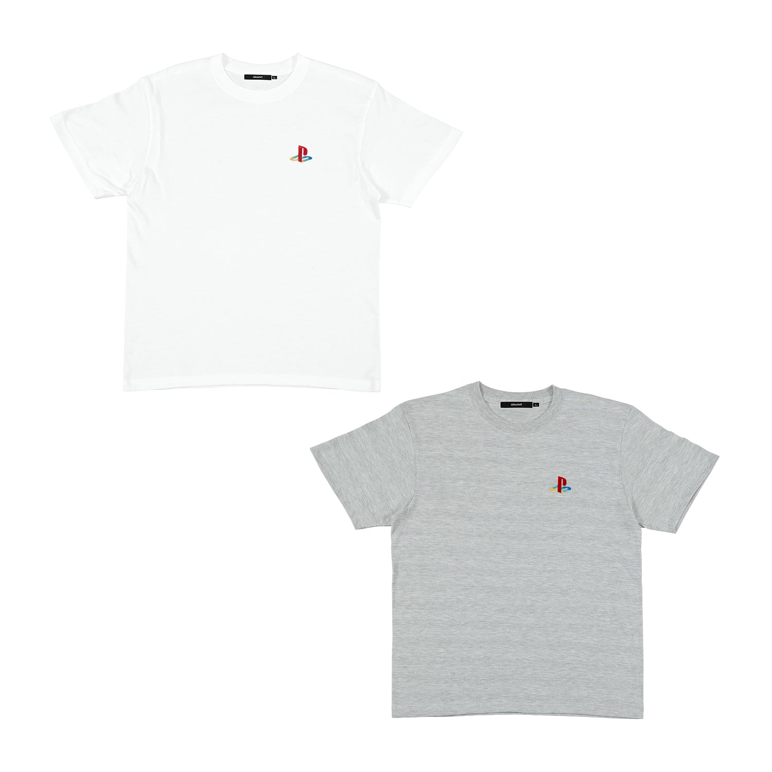 限定カラー】Heritage ワンポイント刺繍Tシャツ / PlayStation