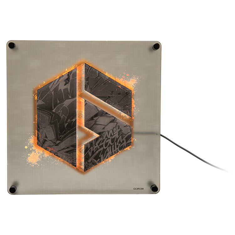 ストリートファイター SF6ロゴ LEDネオン風アートライト(ブラック) thumbnail 1