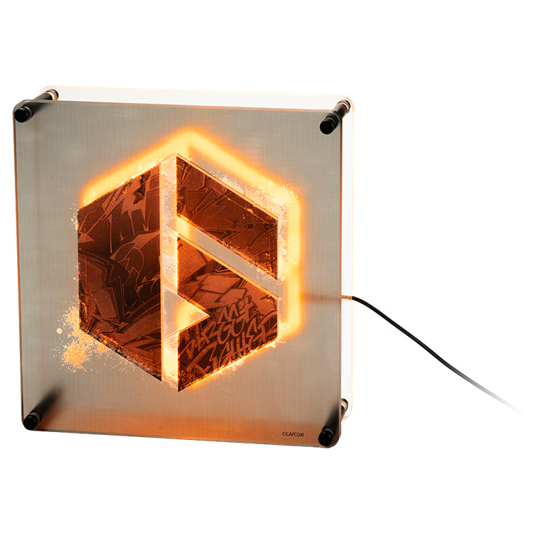 ストリートファイター SF6ロゴ LEDネオン風アートライト(ブラック) thumbnail 4