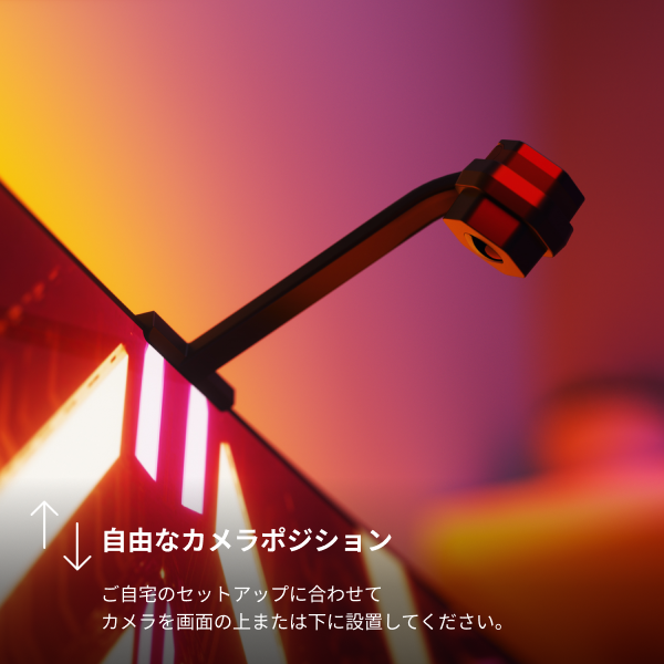 Nanoleaf 4D スクリーンミラー+ライトストリップパック(85インチまでのテレビやモニター用) ナノリーフ フォーディー