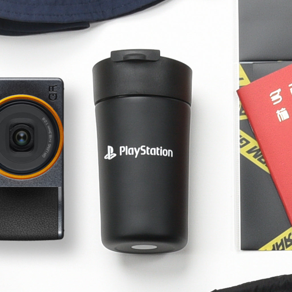 サーモタンブラー / PlayStation™ ブラック 真空二重構造 蓋つき プレイステーション thumbnail 4