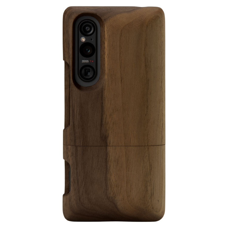 Real Wood Case for Xperia 1 V / 1 IV プレーン