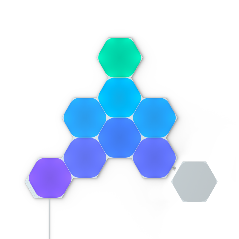 Nanoleaf Shape Hexagon 9枚入り スターターパック LED-