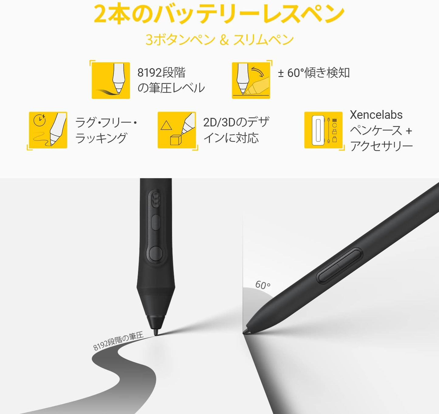 Xencelabs センスラボ ペンタブレット Medium