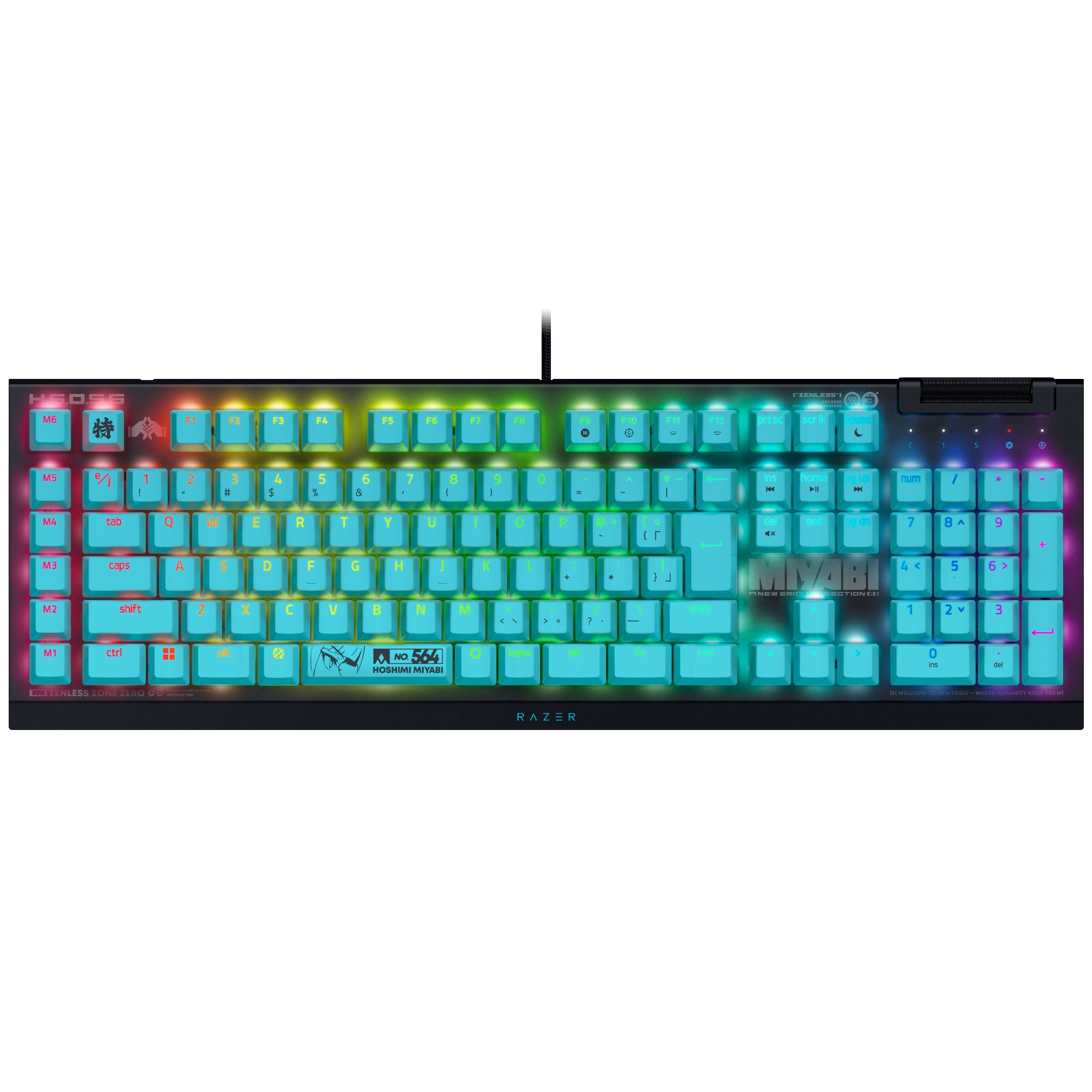 【予約受付中】Razer BlackWidow V4 X JP Zenless Zone Zero Edition ブラックウィドウ ブイフォー エックス ジェーピー ゼンレス ゾーン ゼロ エディション