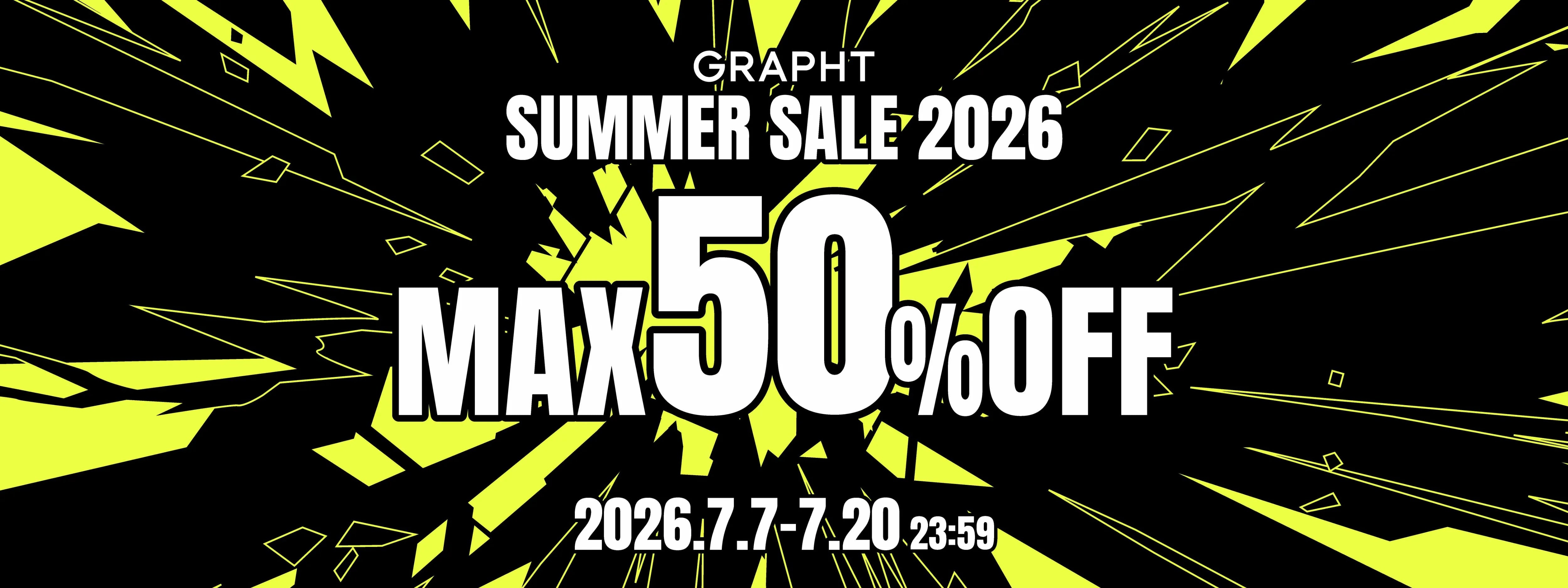 GRAPHT SUMMER SALE 2026