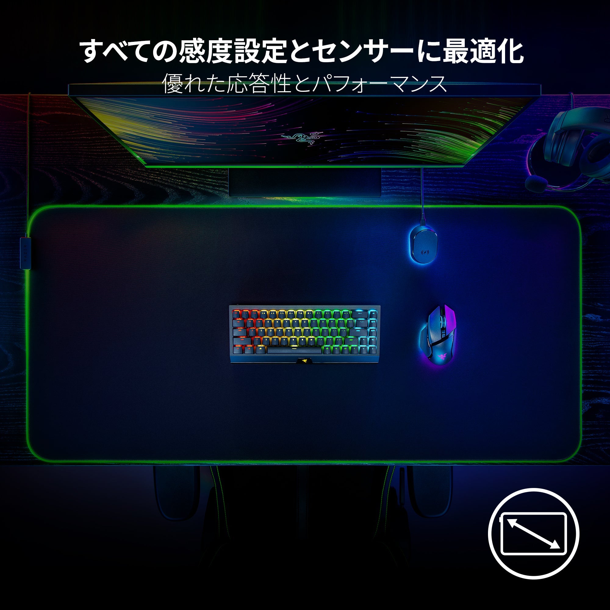 Razer Goliathus Chroma 3XL  ゴライアサス クローマ スリーエックスエル thumbnail 3