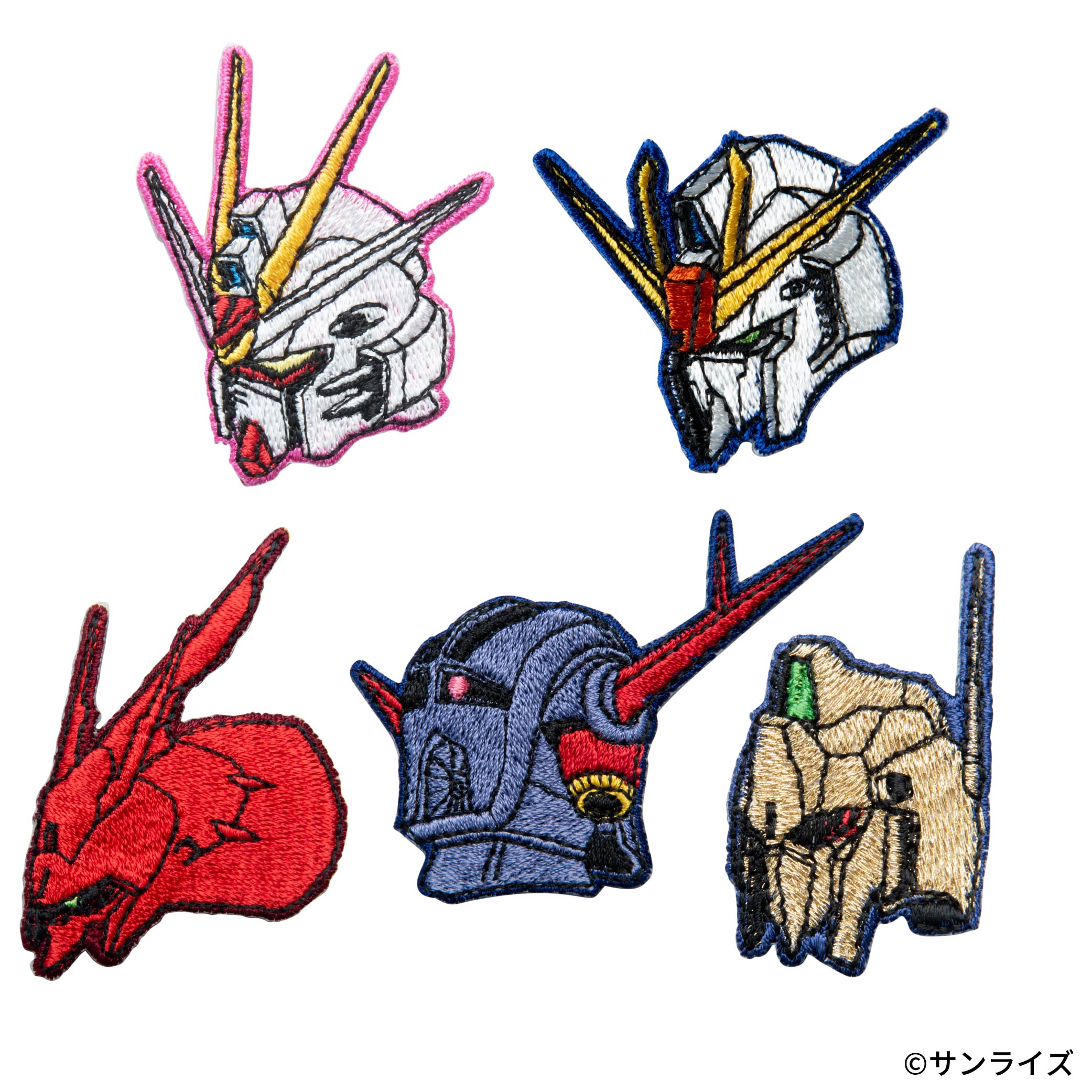 【予約受付中】GGGP2026 刺繍ステッカー (ガンダムゲームグランプリ サザビー/マイティーストライクフリーダムガンダム/Ζガンダム/ジオング/百式)