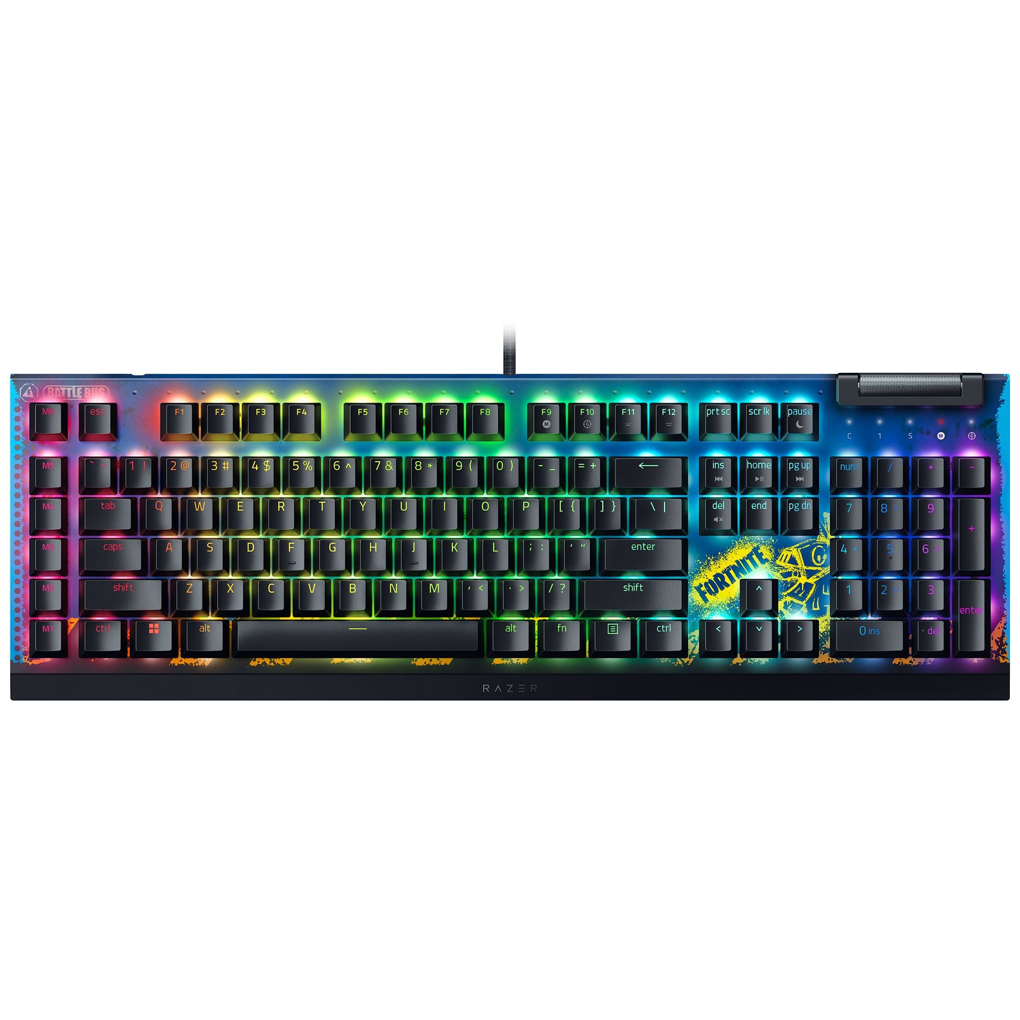 Razer BlackWidow V4 X Fortnite Edition レイザー ブラックウィドウ ブイフォー エックス フォートナイト エディション