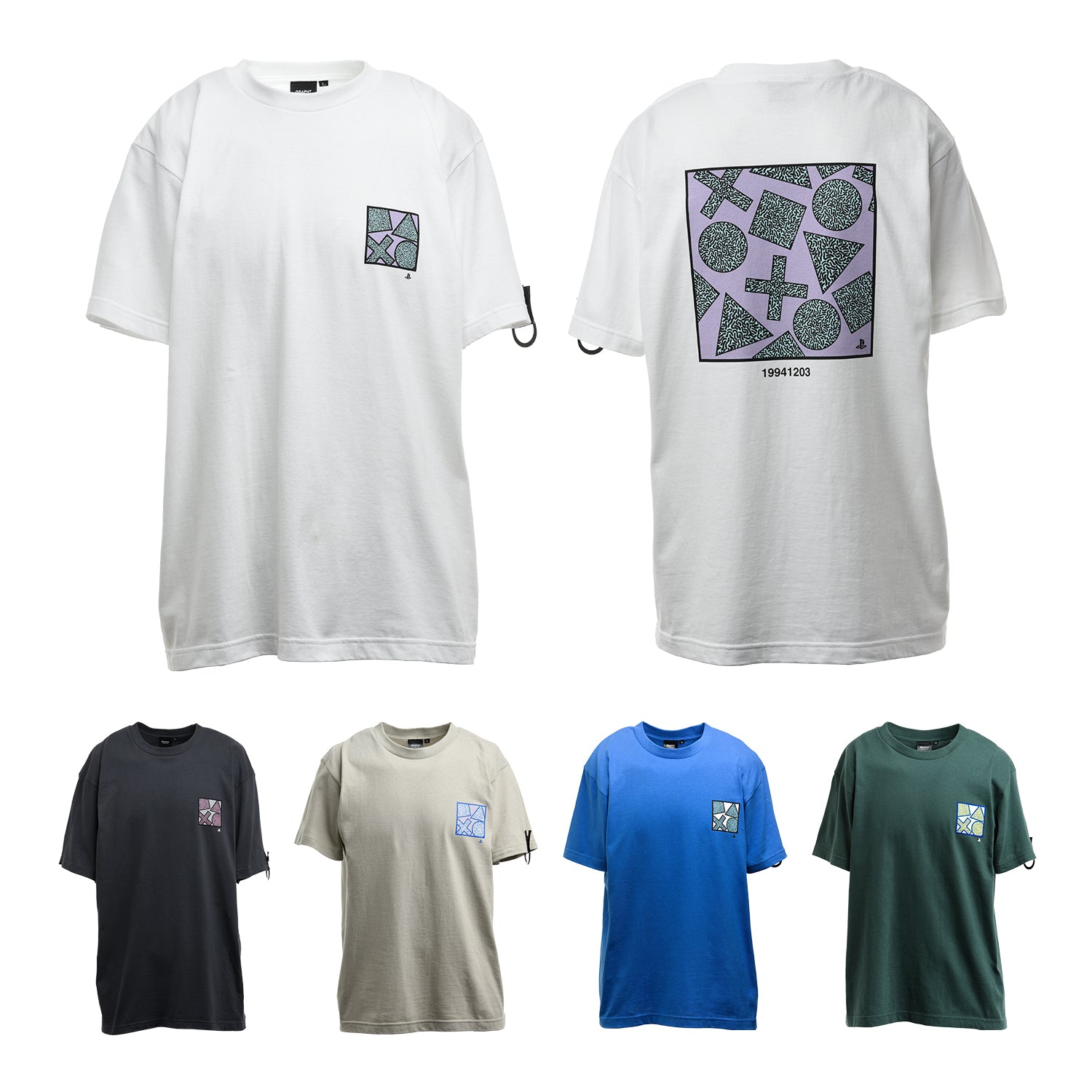 【PSCP対象】90'sテイスト バックプリントTシャツ / PlayStation ™