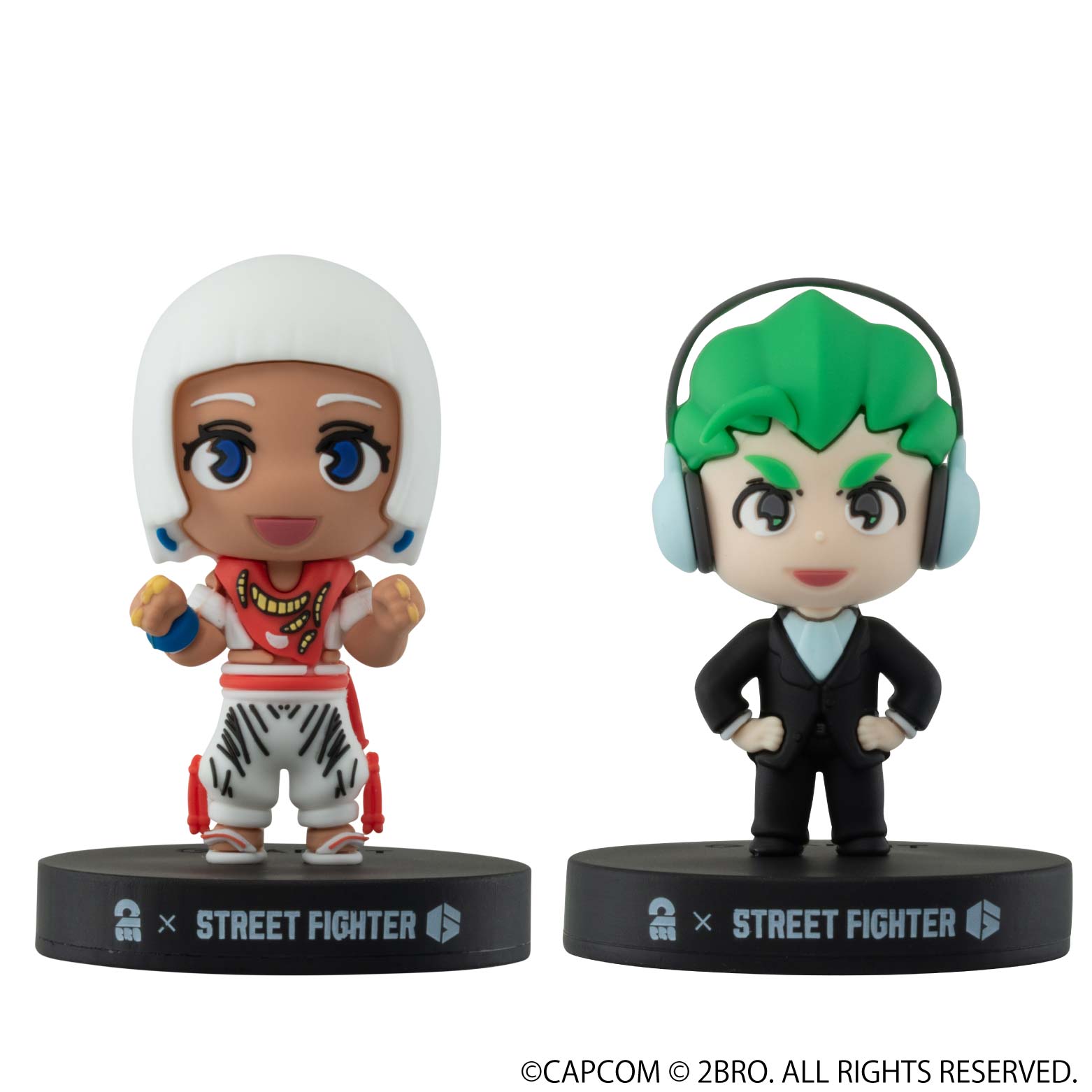 【予約受付中】2BRO.×ストリートファイター 6 モニターマスコット (おついち×エレナ) 2体セット