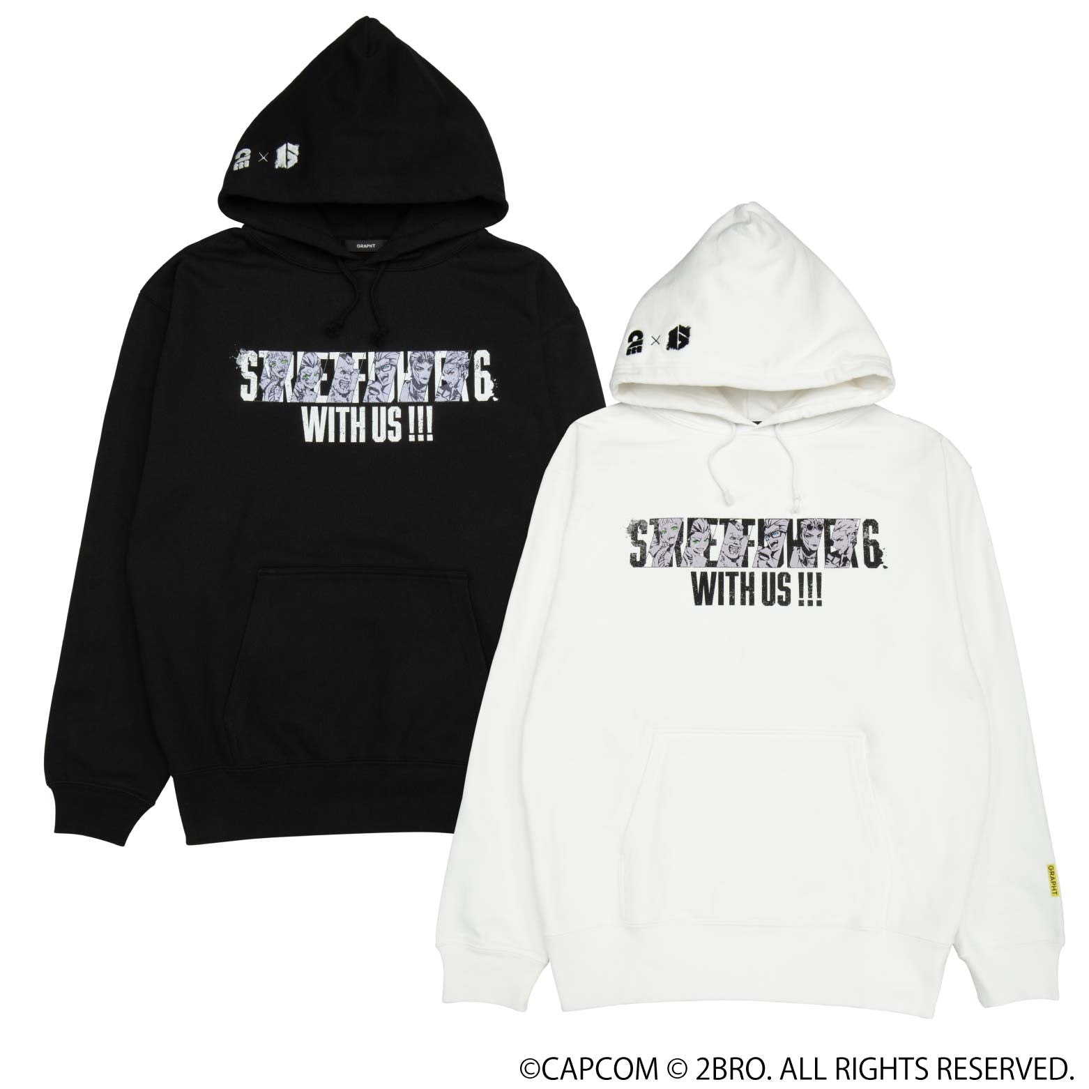 【予約受付中】2BRO.×ストリートファイター 6 パーカー (2BRO.×ストリートファイター 6)