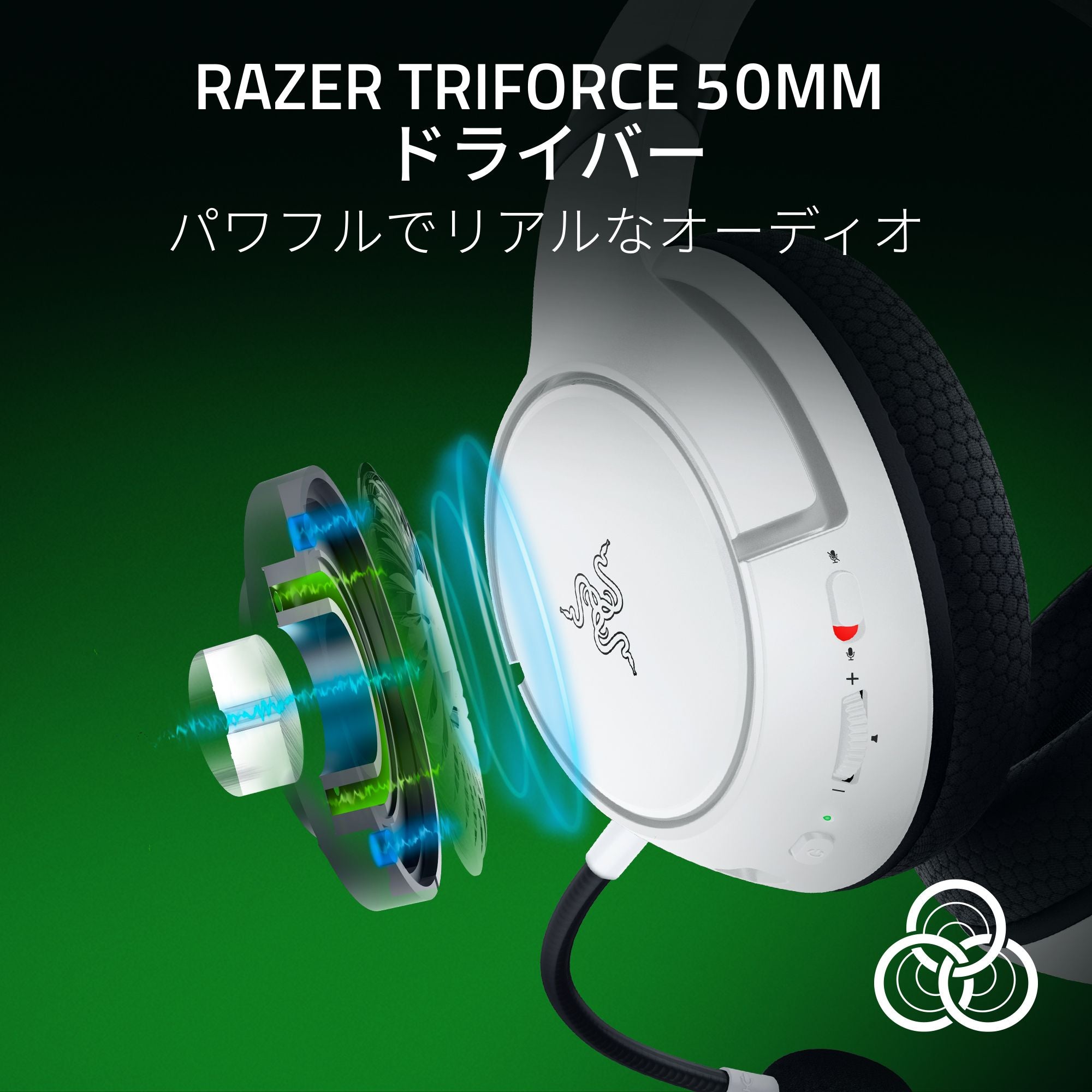 Razer Kaira HyperSpeed  White Edition  カイラハイパースピード ホワイトエディション thumbnail 3