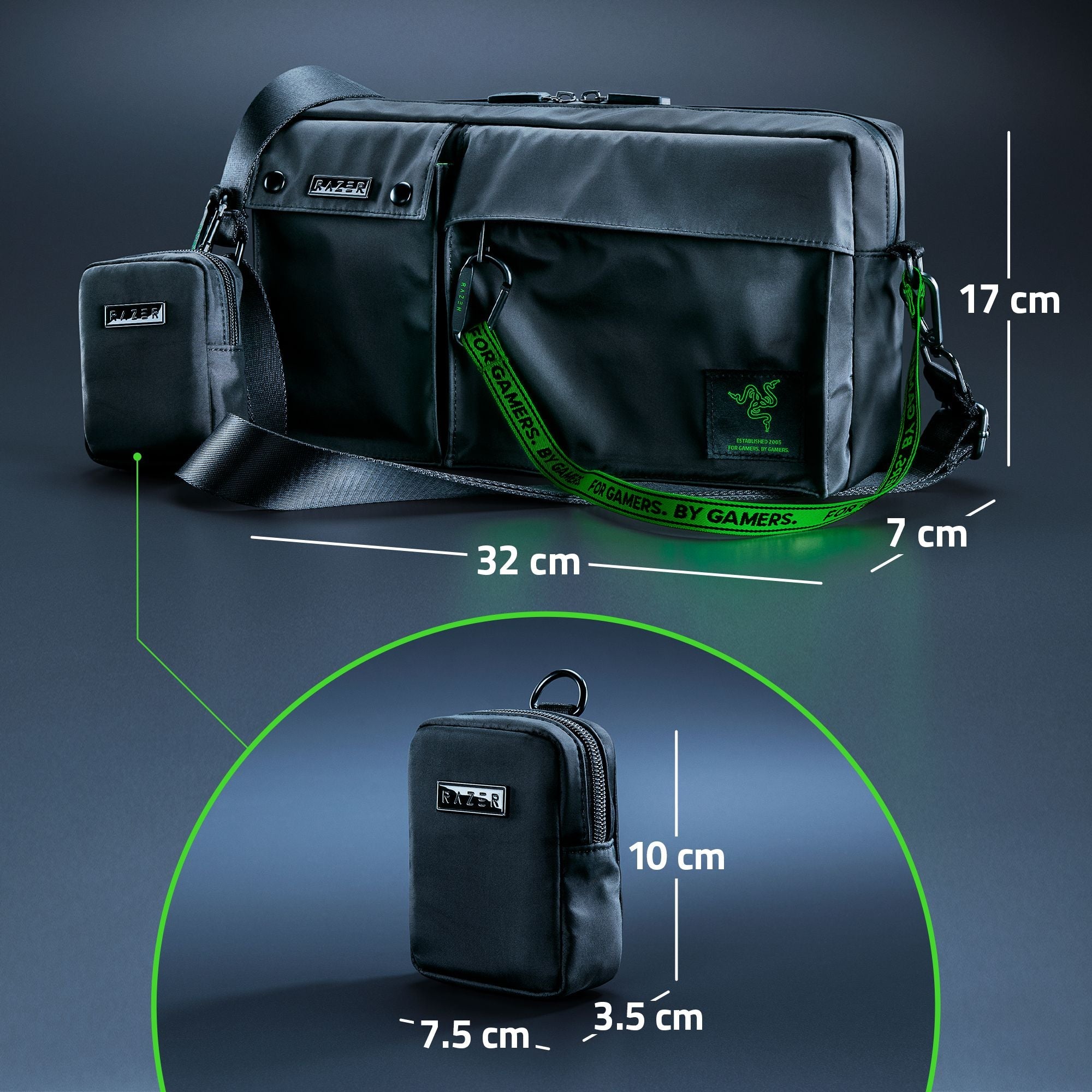 Razer Xanthus Crossbody Bag ザンザス クロスボディバッグ thumbnail 3