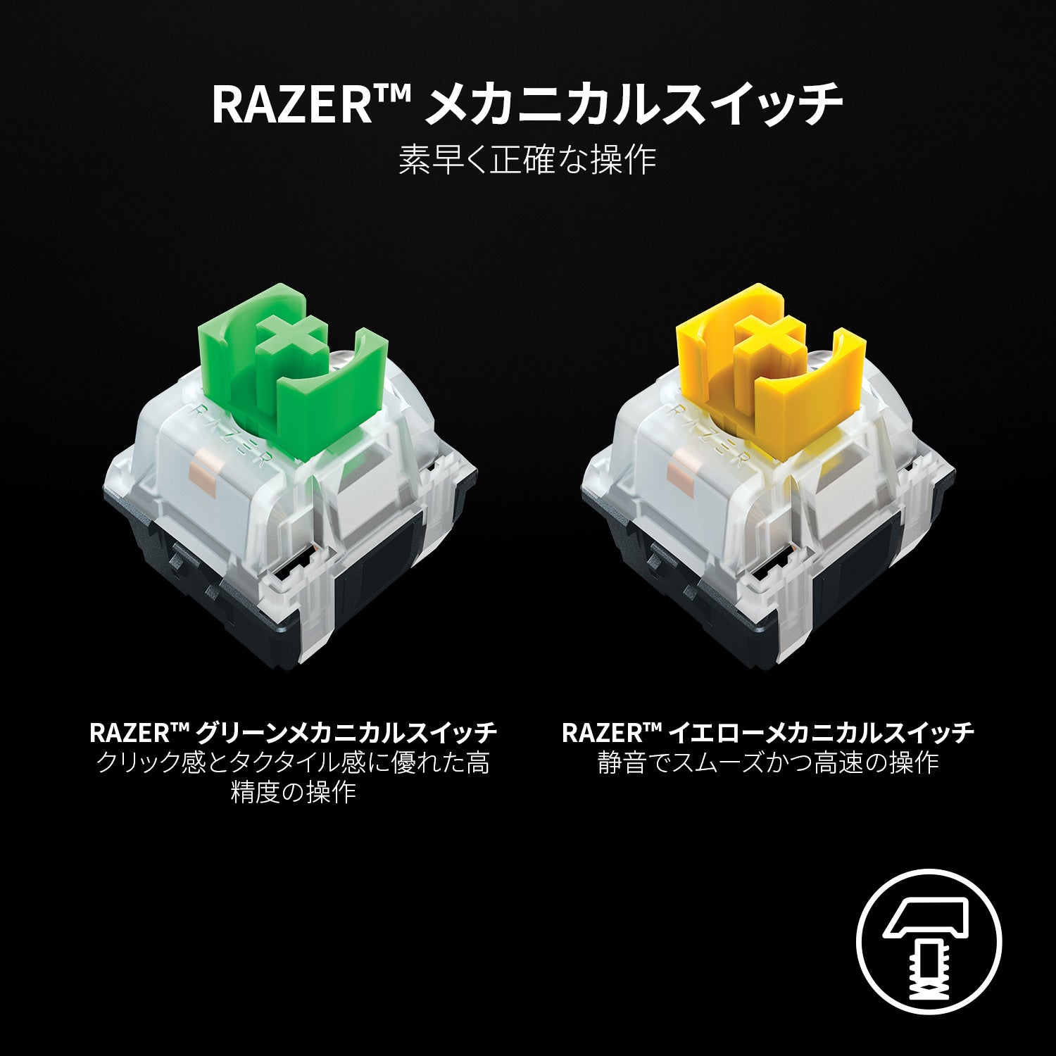 Razer BlackWidow V3 Mini HyperSpeed Phantom Pudding Edition Green Switch ブラックウィドウ ブイスリー ミニ ハイパースピード ファントム プディング エディション グリーン スイッチ thumbnail 4