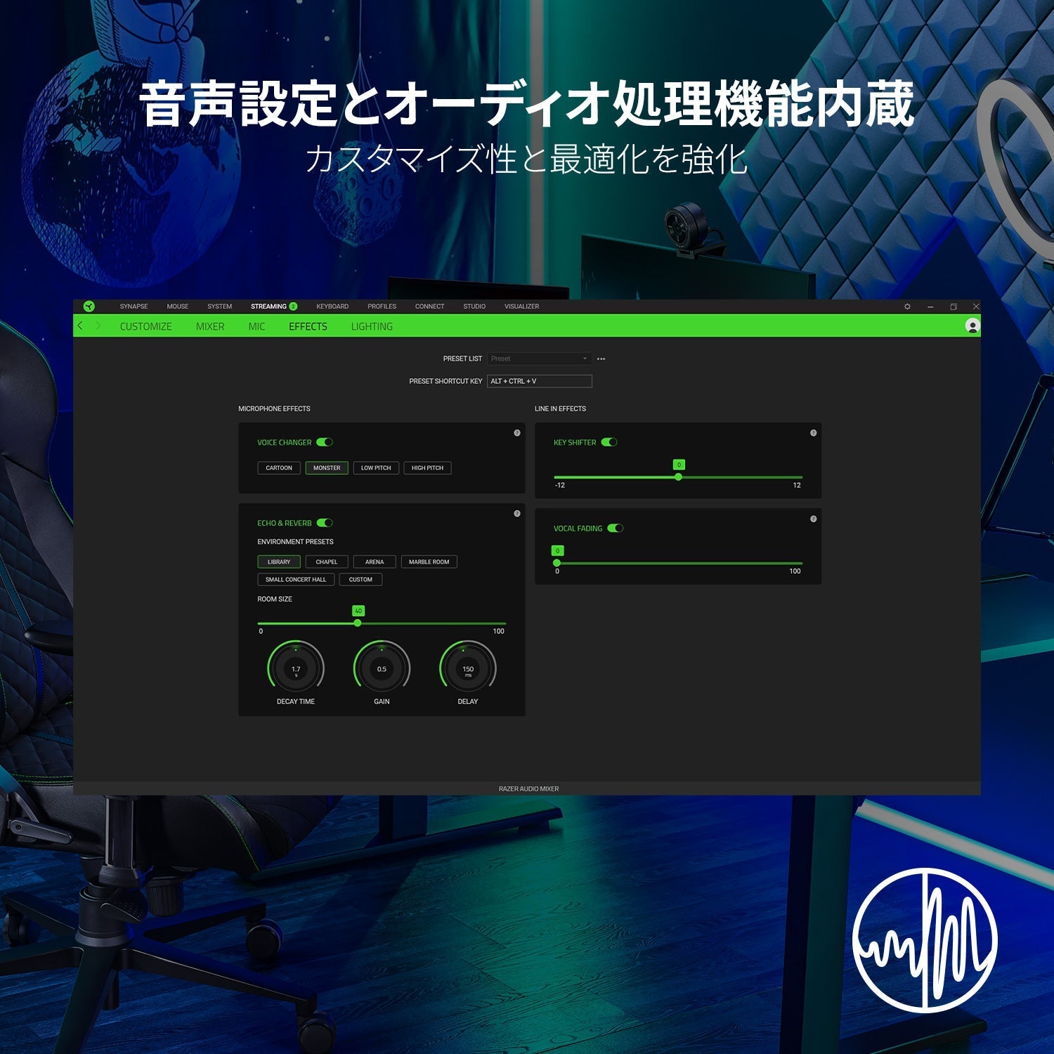 【アウトレット/パッケージ不良品】Razer Audio Mixer  オーディオ ミキサー thumbnail 6