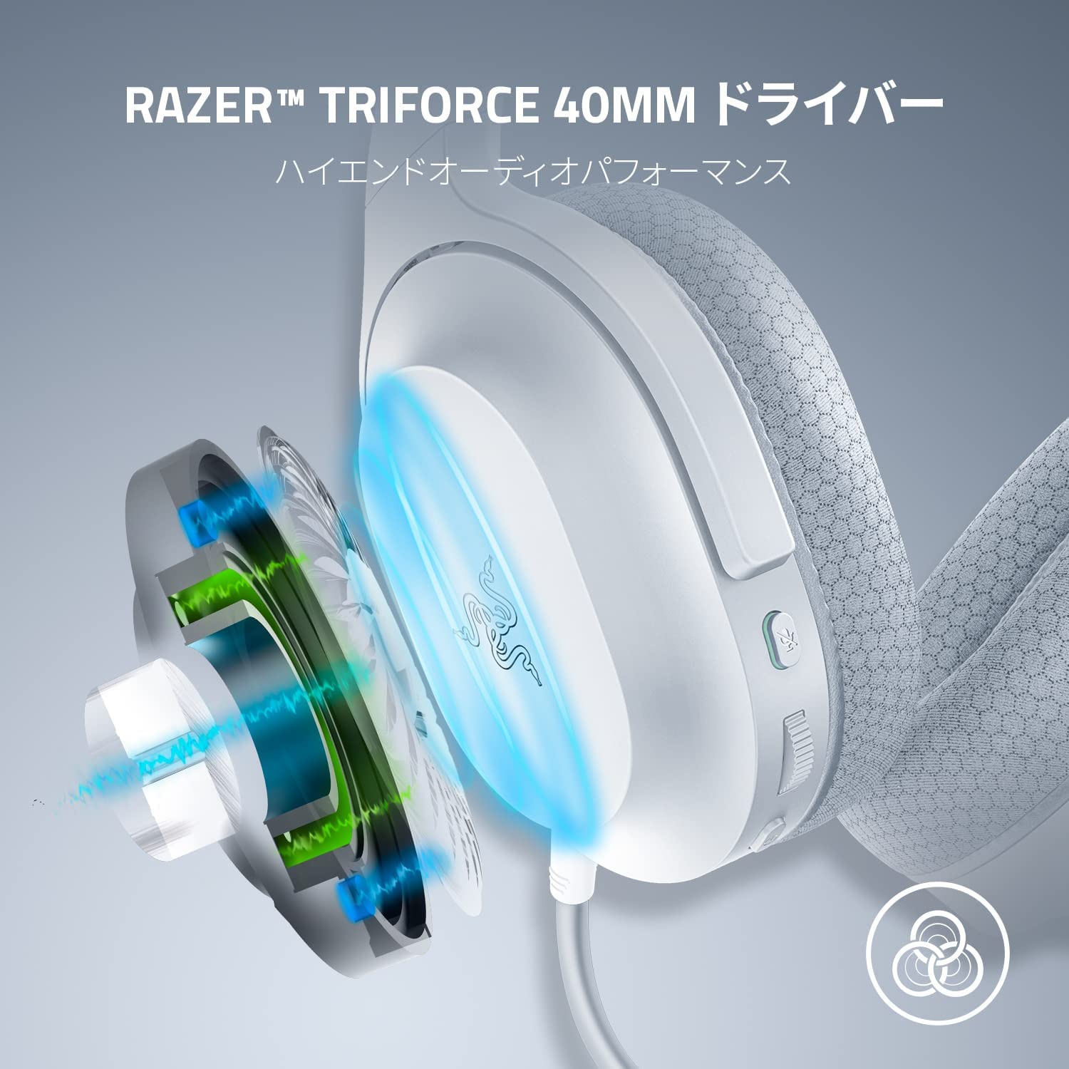 Razer Barracuda X Mercury White  バラクーダ エックス マーキュリー ホワイト thumbnail 4