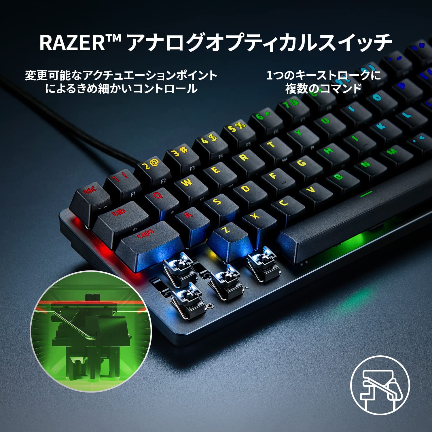 Razer Huntsman Mini Analog  ハンツマン ミニ アナログ thumbnail 2