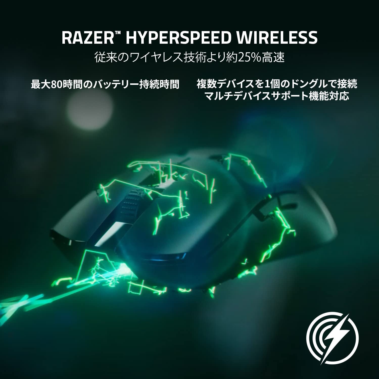 Razer Viper V2 Pro (Black Edition)  バイパー ブイツー プロ （ブラック エディション） thumbnail 5