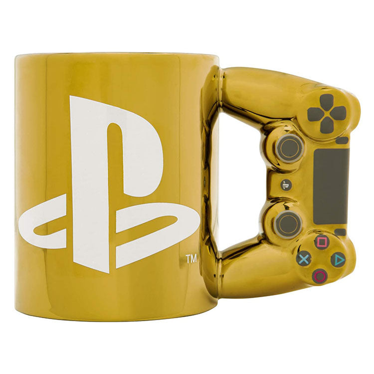 Paladone Gold Controller Mug / PlayStation™ thumbnail 1