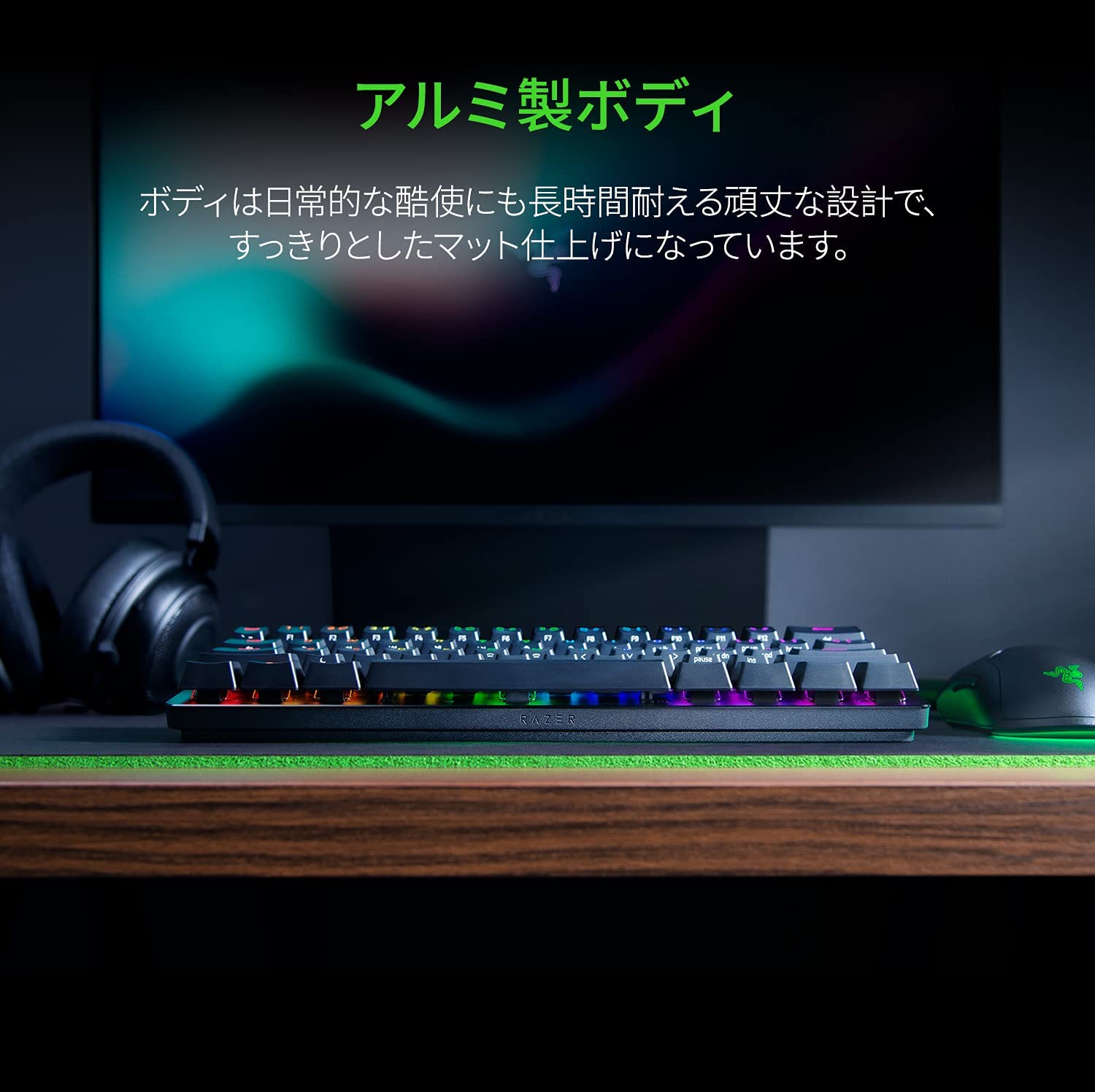 【アウトレット/パッケージ不良品】Razer Huntsman Mini - Clicky Optical Switch  ハンツマン ミニ クリッキー オプティカル スイッチ thumbnail 6