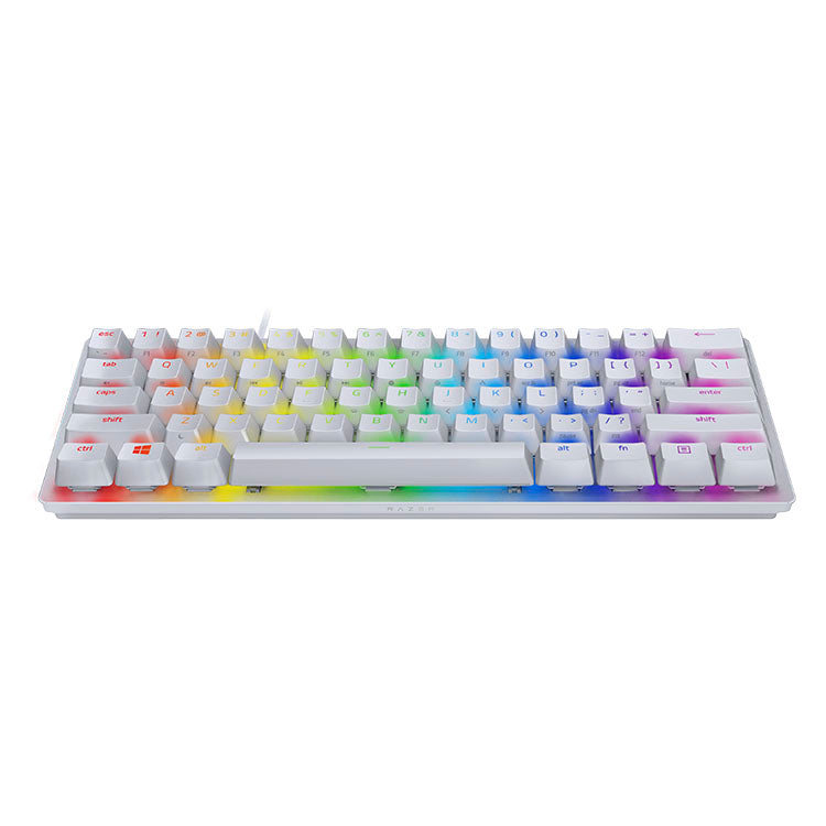 【アウトレット/パッケージ不良品】Razer Huntsman Mini Mercury White - Clicky Optical Switch ハンツマン ミニ マーキュリー ホワイト クリッキー オプティカル スイッチ thumbnail 8