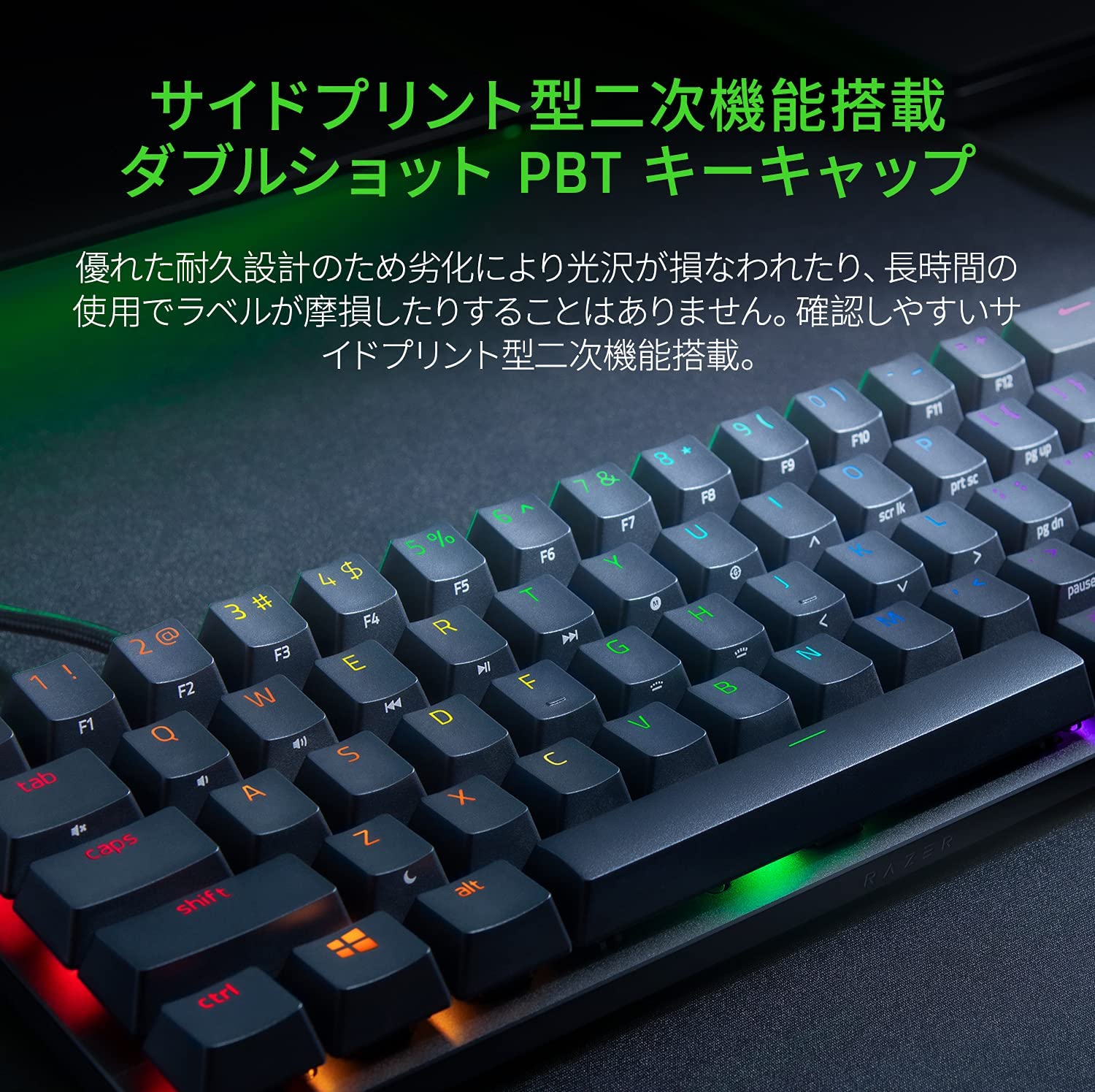 Razer Huntsman Mini JP Clicky Optical Switch ハンツマン ミニ ジェーピー クリッキー オプティカル スイッチ thumbnail 3