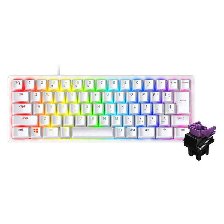 Razer Huntsman Mini JP Mercury White Clicky Optical Switch ハンツマン ミニ ジェーピー マーキュリー ホワイト クリッキー オプティカル スイッチ