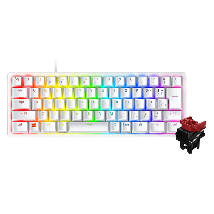 Razer Huntsman Mini JP Mercury White Linear Optical Switch  ハンツマン ミニ ジェーピー マーキュリー ホワイト リニア オプティカル スイッチ