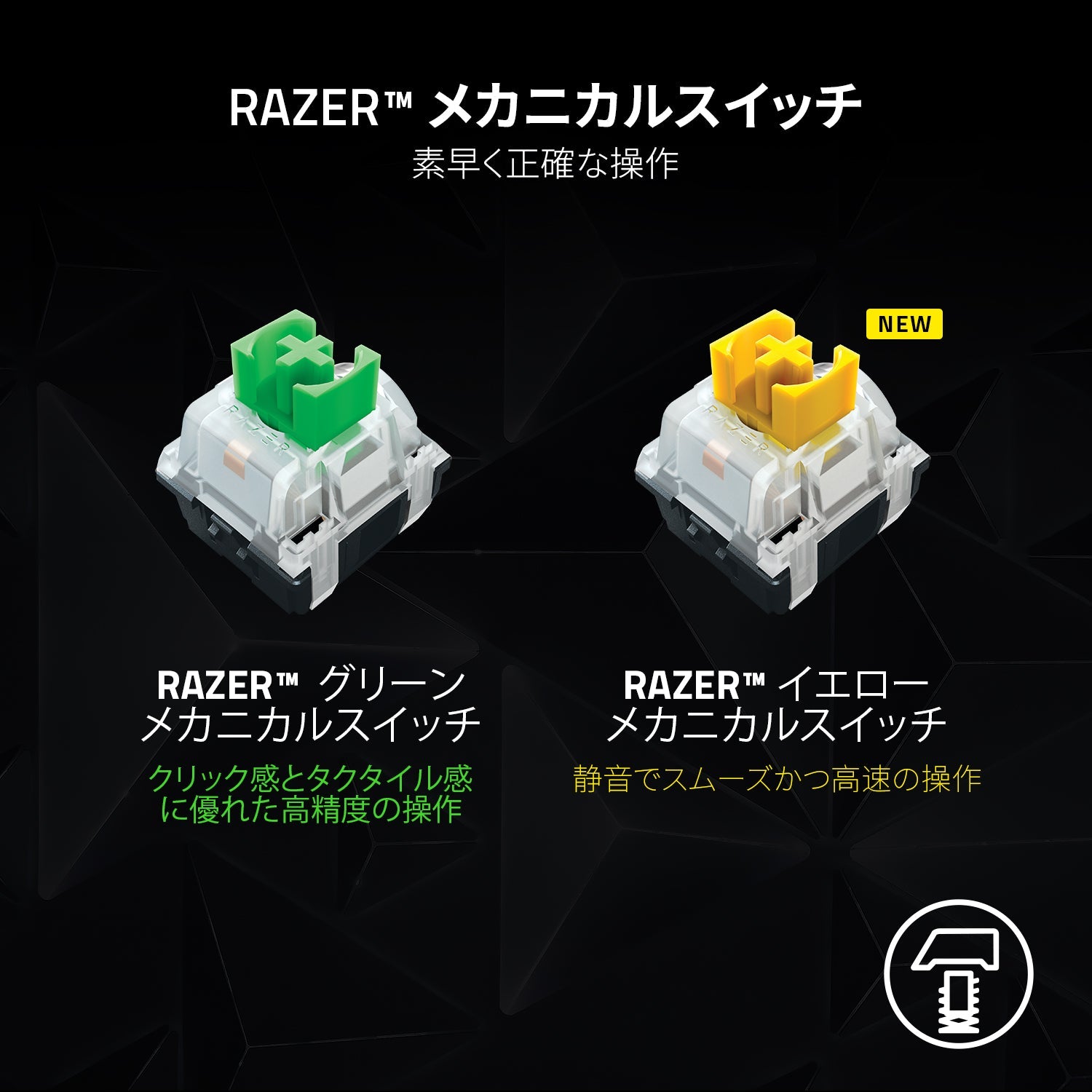 Razer Blackwidow V3 Pro Yellow Switch ブラックウィドウ ブイスリー プロ イエロー スイッチ thumbnail 3
