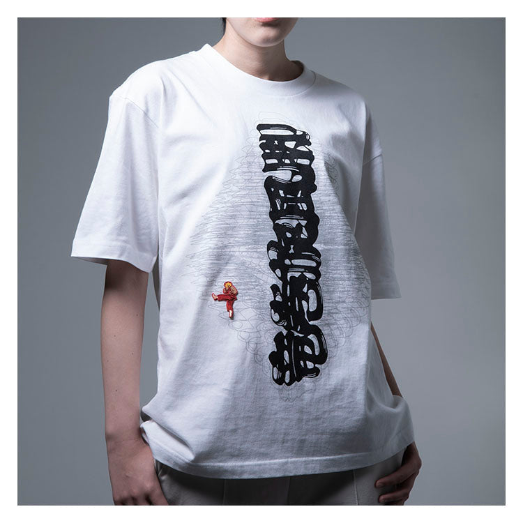 ストリートファイター Special Moves Tシャツ&2way刺繍ワッペン(竜巻 
