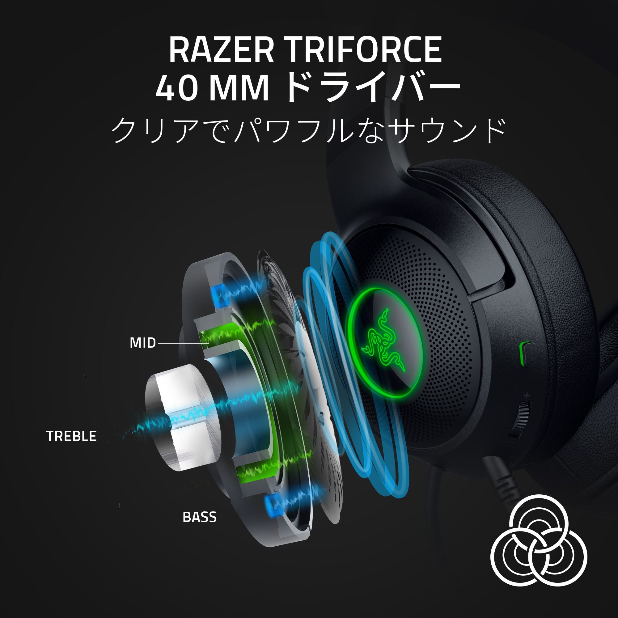 Razer Kraken Kitty V2 Black レイザー クラーケン キティーブイツー ブラック