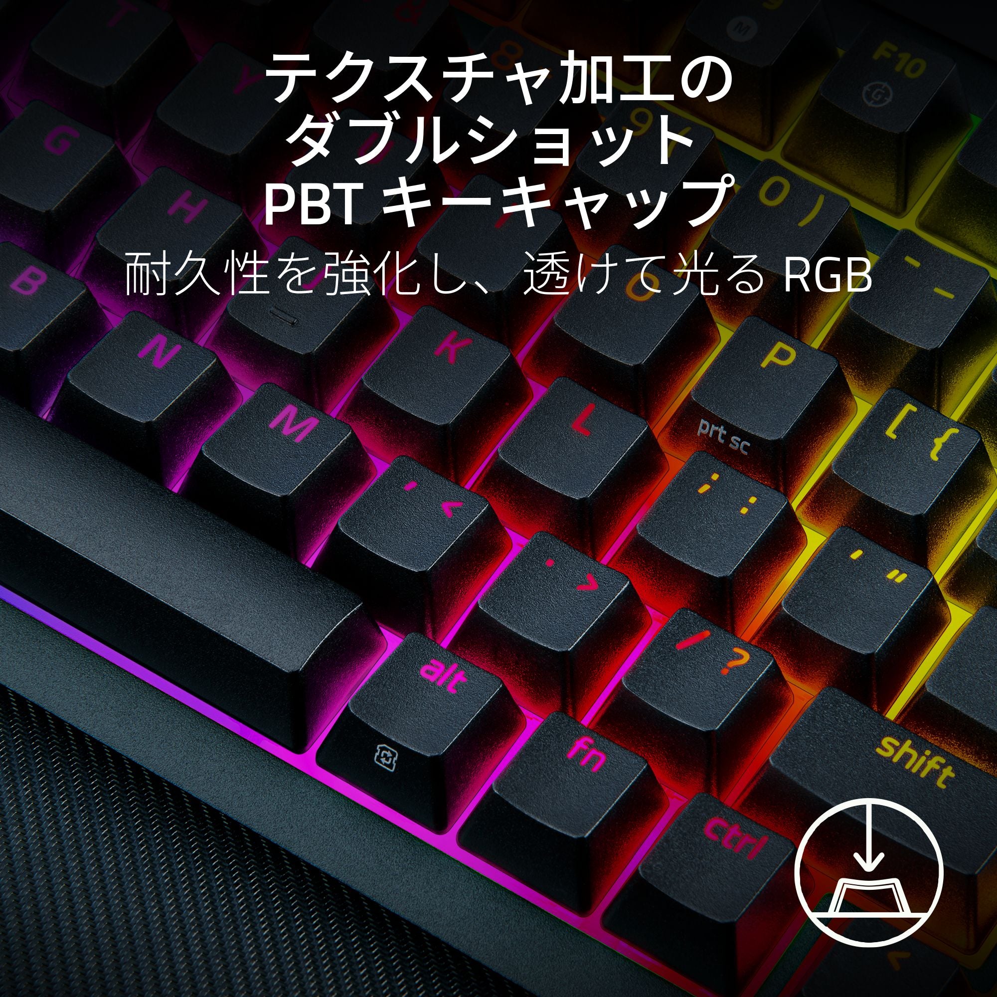 Razer BlackWidow V4 Pro 75% レイザー ブラックウィドウ ブイフォー プロ 75％ thumbnail 7