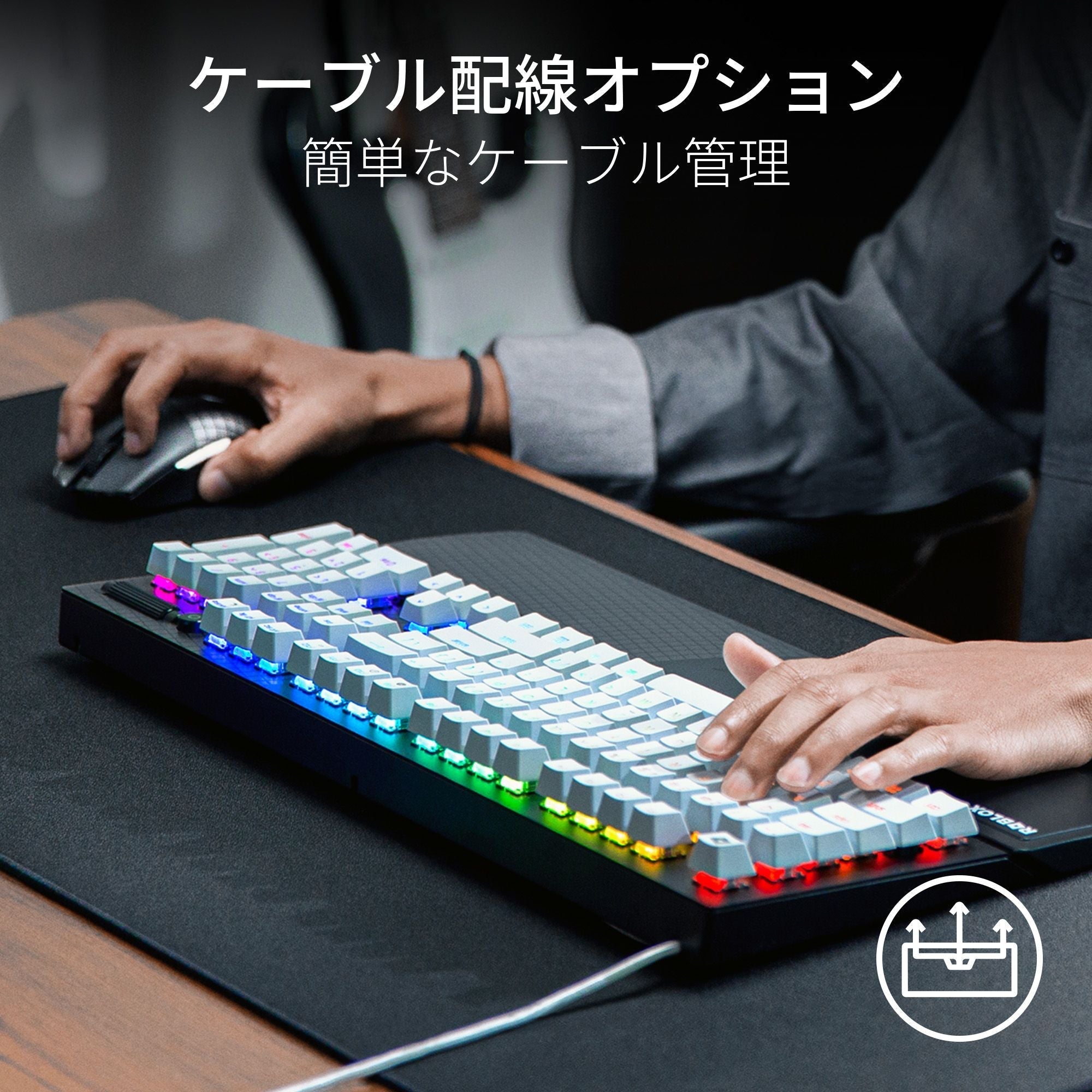 【アウトレット/パッケージ不良品】Razer BlackWidow V3  Roblox Edition ブラックウィドウ ブイスリー  ロブロックス エディション thumbnail 8